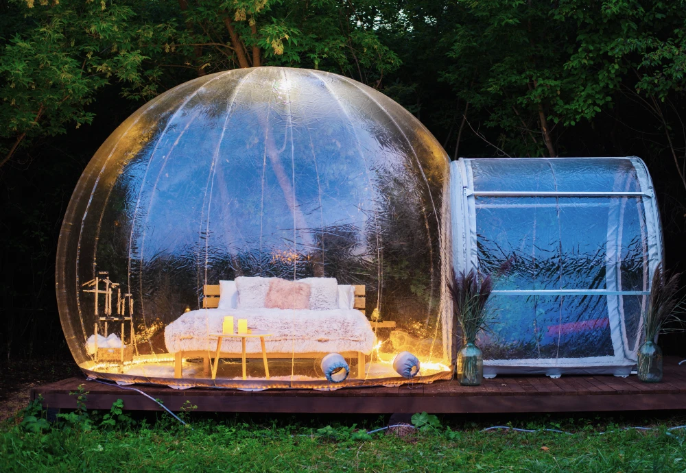 bubble hut tent