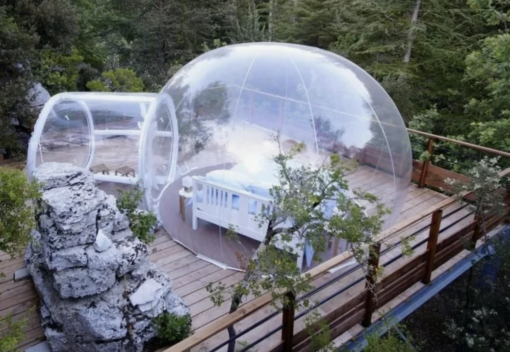 bubble crystal tent