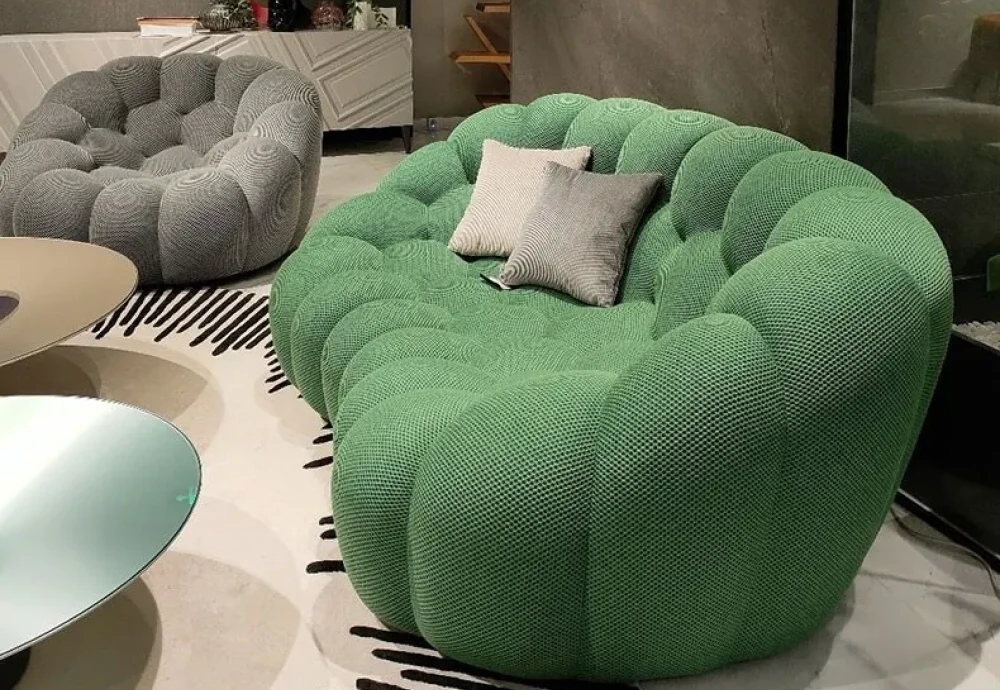 green cloud couch